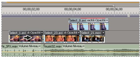 ADOBE PREMIERE PRO CS4 - Sélectionner un ou plusieurs éléments - 2