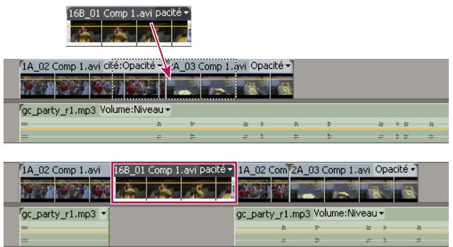 ADOBE PREMIERE PRO CS4 - Ajout déléments à une séquence - 2