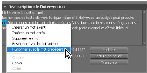 ADOBE PREMIERE PRO CS4 - Edition d'une transcription textuelle - 1