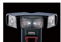 SIGMA EF-610 DG SUPER - Une tête orientable pour l'éclairage indirect. - 1