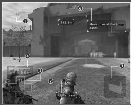 GAMES PC FULL SPECTRUM-WARRIOR - The HUD - 1