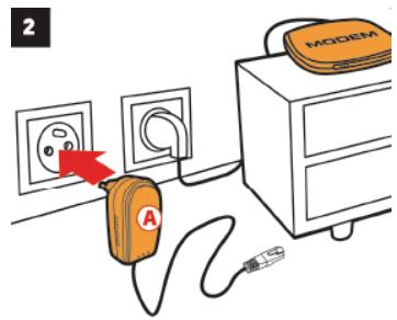 HERCULES EPLUG 200 MINI - Pour installer un réseau CPL : - 2