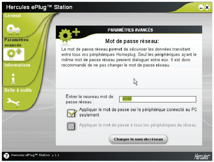 HERCULES EPLUG 200 MINI - Modifier le mot de passer de son réseau CPL - 2