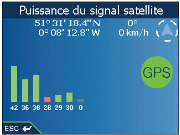 NAVMAN ICN550 - Etat du GPS - 1