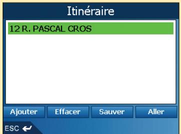 NAVMAN ICN550 - Cinquième étape : trouver le nombre de rue correspondant à votre point de destination - 3