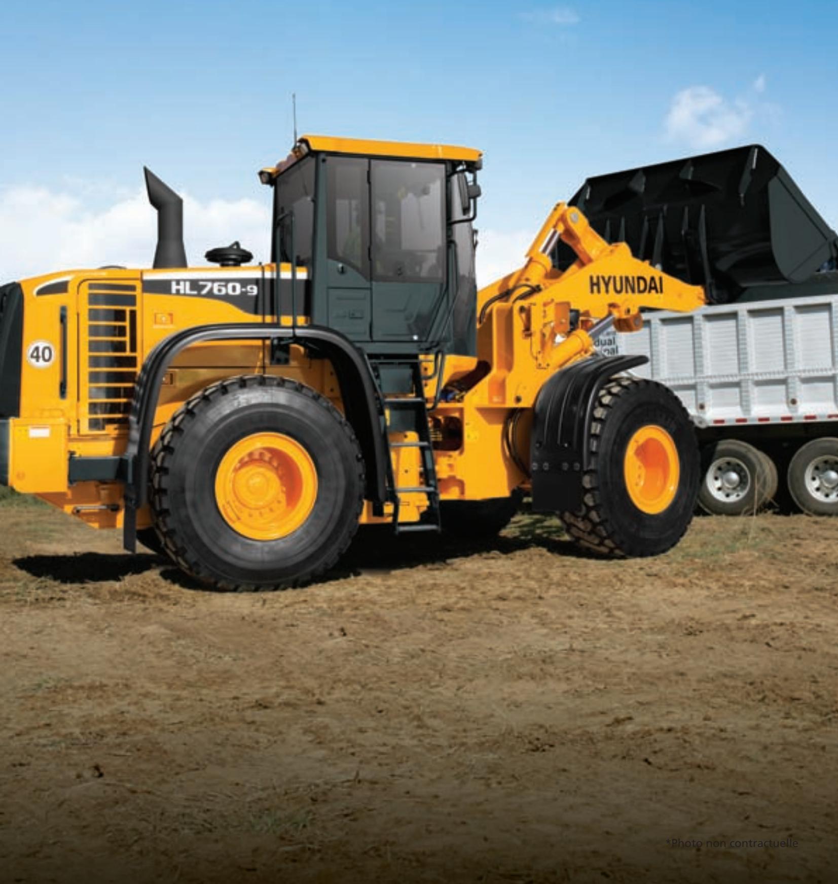 HYUNDAI HL760-9 - Le plaisir de travailler - 1