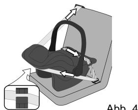 KIDDY NEST - Einbau entgegen der Fahrrichtung - 4