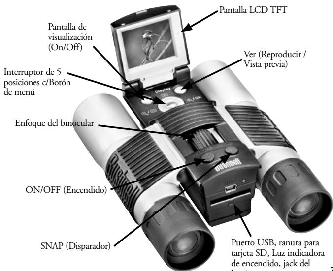 BUSHNELL 11-0832 - INSTALAR LAS PILAS - 1