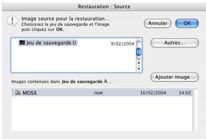 IOMEGA RETROSPECT - Restauration depuis la sauvegarde - 1