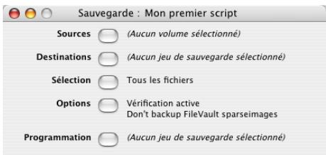 IOMEGA RETROSPECT - Création d'un script de sauvegarde - 4