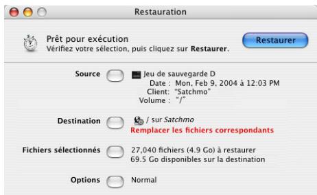 IOMEGA RETROSPECT - Restauration des fichiers - 4