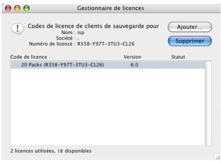IOMEGA RETROSPECT - Licences client - 1