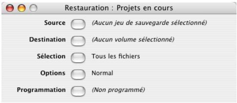 IOMEGA RETROSPECT - Création d'un script de restauration - 1
