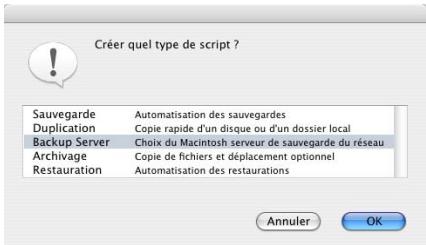 IOMEGA RETROSPECT - Dans le menu principal de retrospect, cliquez sur l'onglet automatiser, puis sur scripts. - 2