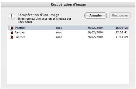 IOMEGA RETROSPECT - Restauration à partir d'une image - 3