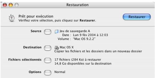 IOMEGA RETROSPECT - Troisième partie : restauration instantanée - 6