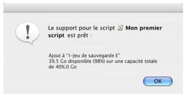 IOMEGA RETROSPECT - Pour tester un script : - 3