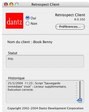 IOMEGA RETROSPECT - Préférences des clients - 1
