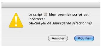 IOMEGA RETROSPECT - Pour tester un script : - 2