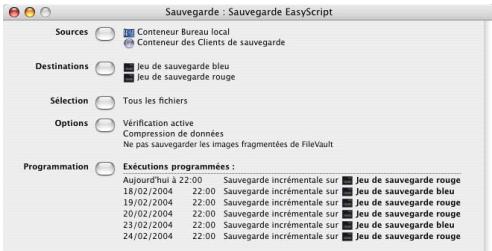 IOMEGA RETROSPECT - Pour utiliser easyscript : - 3