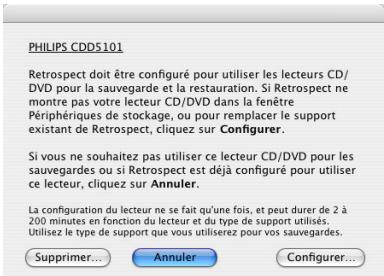 IOMEGA RETROSPECT - Pour lancer manuellement la configuration personnalisée de cd/dvd : - 2
