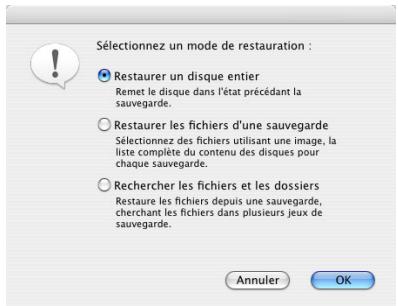 IOMEGA RETROSPECT - Restauration des fichiers - 1