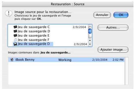 IOMEGA RETROSPECT - Restauration des fichiers - 2