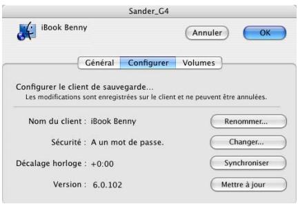 IOMEGA RETROSPECT - Pourmettreàjour tous les clientsd'un typedonnéde - 4