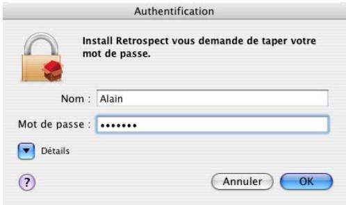 IOMEGA RETROSPECT - Pour installer retrospect : - 1