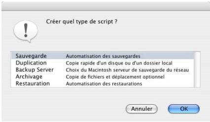 IOMEGA RETROSPECT - Création d'un script de sauvegarde - 2