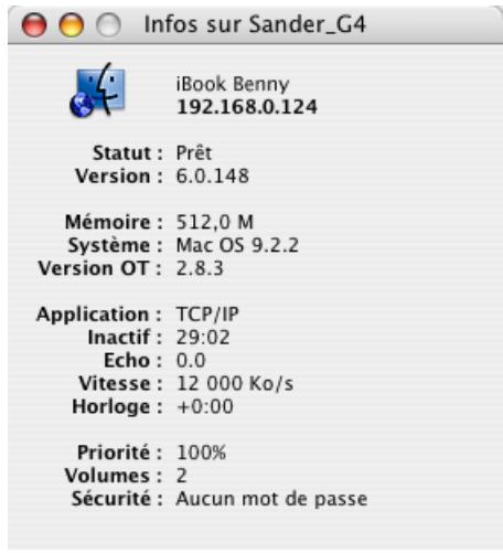 IOMEGA RETROSPECT - Informations à propos du client - 1