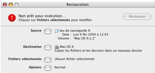 IOMEGA RETROSPECT - Troisième partie : restauration instantanée - 4