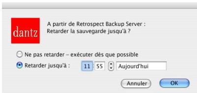 IOMEGA RETROSPECT - Reporter l'exécution - 3