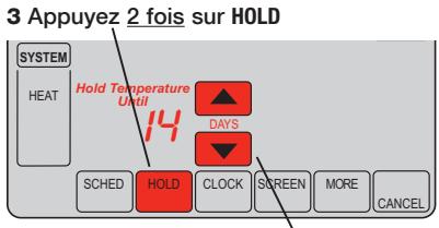 HONEYWELL VISIONPRO IAQ - Annulation du programme (permanente) - 2