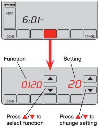HONEYWELL VISIONPRO IAQ - Advanced functions - 2