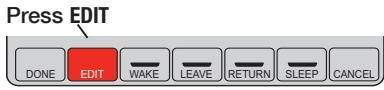 HONEYWELL VISIONPRO IAQ - To adjust program schedules - 2