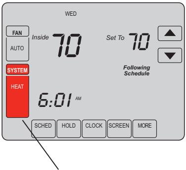 HONEYWELL VISIONPRO IAQ - System setting - 1