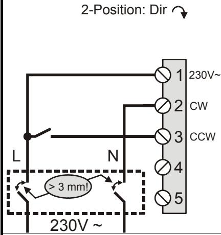 HONEYWELL N10XX - MOUNTING ON COUNTERCLOCKWISE (CCW) OR CLOCKWISE (CW) CLOSING DAMPER - 18