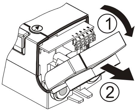 HONEYWELL N10XX - MOUNTING ON COUNTERCLOCKWISE (CCW) OR CLOCKWISE (CW) CLOSING DAMPER - 8