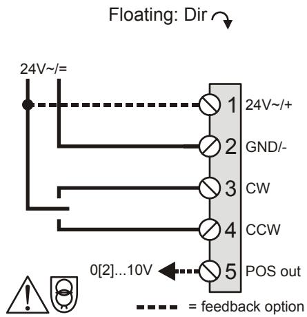 HONEYWELL N10XX - MOUNTING ON COUNTERCLOCKWISE (CCW) OR CLOCKWISE (CW) CLOSING DAMPER - 16
