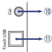 IIYAMA PROLITE T5560MTS - Commandes et connecteurs : moniteur - 3