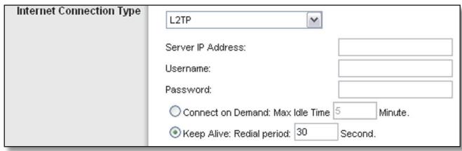 LINKSYS WRT120N - L2TP - 1