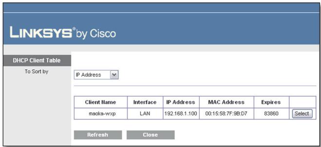 LINKSYS WRT120N - DMZ - 1