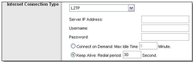LINKSYS WRT120N - L2TP - 1