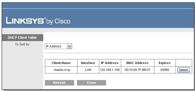 LINKSYS WRT120N - DMZ - 1
