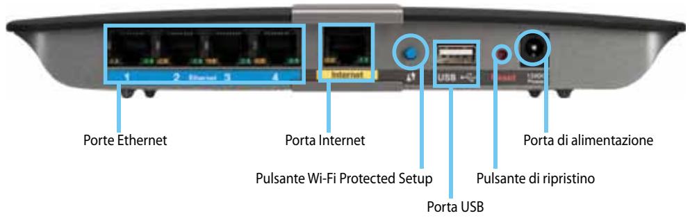 LINKSYS EA4500 - Vista posteriore - 1