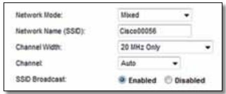 LINKSYS EA4500 - Wireless Settings - 1