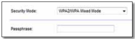 LINKSYS EA4500 - WPA) WPA Personal. - 1