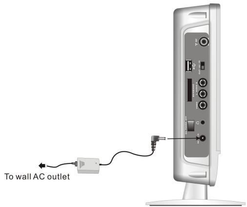 LENCO DVT-1001 - Charger la batterie - 1