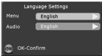 LENCO TFT-721 - Language Setting (Spracheinstellungen) - 1